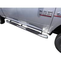 Westin - Westin PRO TRAXX 5 Oval Nerf Step Bars Mount Kit Included Rocker Panel Mounting Polished Stainless Steel For Quad Cab - 21-53550 - Image 2