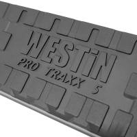 Westin - Westin PRO TRAXX 5 Oval Nerf Step Bars Mount Kit Included Rocker Panel Mounting Black Powdercoat Mild Steel - 21-53705 - Image 3