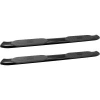 Westin - Westin PRO TRAXX 5 Oval Nerf Step Bars Mount Kit Included Rocker Panel Mounting Black Powdercoat Mild Steel For Double Cab - 21-53715 - Image 1