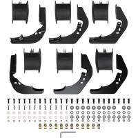 Westin - Westin PRO TRAXX 5 Oval Nerf Step Bars Mount Kit Included Rocker Panel Mounting Black Powdercoat Mild Steel - 21-53725 - Image 5