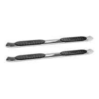 Westin PRO TRAXX 5 Oval Nerf Step Bars Mount Kit Included Rocker Panel Mounting Polished Stainless Steel - 21-54080