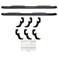 Westin - Westin PRO TRAXX 5 Oval Nerf Step Bars Mount Kit Included Black Powdercoat Mild Steel - 21-54135 - Image 8