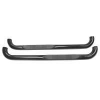 Westin - Westin E-Series 3 Round Nerf Step Bars Single Step Pad Black Steel Mount Kit Included - 23-0505 - Image 3