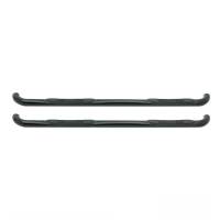 Westin - Westin E-Series 3 Round Nerf Step Bars Single Step Pad Black Steel Mount Kit Included - 23-0535 - Image 3