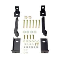 Westin - Westin E-Series 3 Round Nerf Step Bars Dual Step Pad Black Steel Mount Kit Included - 23-1955 - Image 4