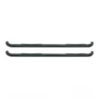 Westin - Westin E-Series 3 Round Nerf Step Bars Dual Step Pad Black Steel Mount Kit Included - 23-2135 - Image 3