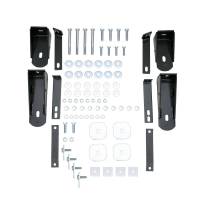 Westin - Westin E-Series 3 Round Nerf Step Bars Dual Step Pad Polished Stainless Steel Mount Kit Included - 23-2310 - Image 5