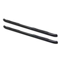 Westin - Westin E-Series 3 Round Nerf Step Bars Dual Step Pad Black Steel Mount Kit Included - 23-2405 - Image 2