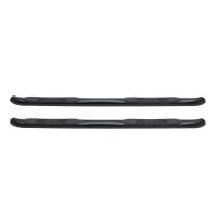 Westin - Westin E-Series 3 Round Nerf Step Bars Dual Step Pad Black Steel Mount Kit Included - 23-2405 - Image 3