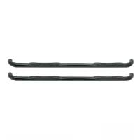 Westin - Westin E-Series 3 Round Nerf Step Bars Dual Step Pad Black Steel Mount Kit Included For Double Cab - 23-2775 - Image 3