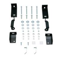 Westin - Westin E-Series 3 Round Nerf Step Bars Dual Step Pad Polished Stainless Steel Mount Kit Included - 23-3000 - Image 5