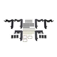 Westin - Westin E-Series 3 Round Nerf Step Bars Dual Step Pad Black Steel Mount Kit Included - 23-3155 - Image 4