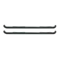 Westin - Westin E-Series 3 Round Nerf Step Bars Black Steel Mount Kit Included For Double Cab - 23-3815 - Image 3