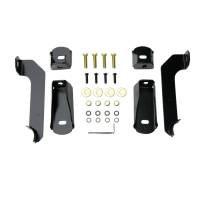 Westin - Westin E-Series 3 Round Nerf Step Bars Black Steel Mount Kit Included - 23-3825 - Image 4