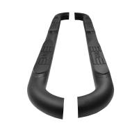 Westin - Westin E-Series 3 Round Nerf Step Bars Textured Black - 23-4065 - Image 5