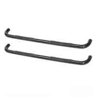 Westin - Westin E-Series 3 Round Nerf Step Bars Dual Step Pad Black Steel Mount Kit Included - 23-4085 - Image 6