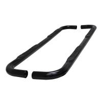 Westin E-Series 3 Round Nerf Step Bars Black - 23-4125