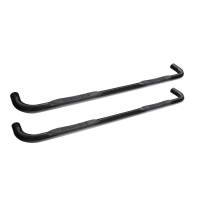 Westin E-Series 3 Round Nerf Step Bars Black - 23-4135