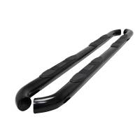 Westin E-Series 3 Round Nerf Step Bars Black Mount Kit Included For Super Crew Cab - 23-4155