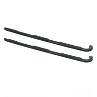 Westin - Westin Platinum 4 Oval Wheel To Wheel Step Bar Black Steel Mount Kit Included Body Mount For Double Cab - 24-54565 - Image 2