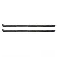 Westin - Westin Platinum 4 Oval Wheel To Wheel Step Bar Black Steel Mount Kit Included Body Mount For Double Cab - 24-54565 - Image 3