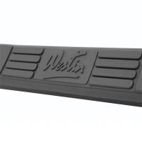 Westin - Westin Signature 3 Round Step Bar Dual Step Pad Black Steel Mount Kit Included - 25-0855 - Image 2