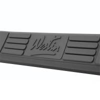 Westin - Westin Signature 3 Round Step Bar Single Step Pad Black Steel Mount Kit Included - 25-1325 - Image 2