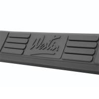 Westin - Westin Signature 3 Round Step Bar Dual Step Pad Black Steel Mount Kit Included - 25-1955 - Image 4