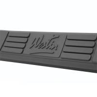 Westin - Westin Signature 3 Round Step Bar Single Step Pad Black Steel Mount Kit Included - 25-2105 - Image 3