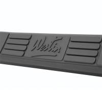 Westin - Westin Signature 3 Round Step Bar Bolt-On Black Steel Mount Kit Included Rocker Mount - 25-3925 - Image 2