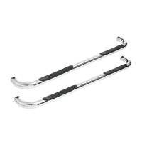 Westin - Westin Signature 3 Round Step Bar Dual Step Pad Promotional Chrome Steel Mount Kit Included For Double Cab - 25-4000 - Image 1