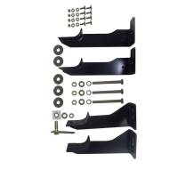 Westin Running Board Mount Kit Black Finish For Crew Max Cab - 27-1725