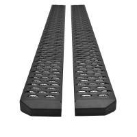 Westin - Westin Grate Steps Running Boards Textured Black 68 in. Mount Kit Not Included - 27-74715 - Image 7