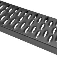 Westin - Westin Grate Steps Running Boards Textured Black 79 in. Mount Kit Not Included - 27-74735 - Image 16