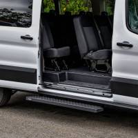 Westin - Westin Grate Steps Running Boards Textured Black Single 54 in. Passenger Sliding Door - 27-80015 - Image 4