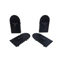 Westin Molded Running Board Replacement Light Cover Black Plastic Light Cavity Cover - 27-9902