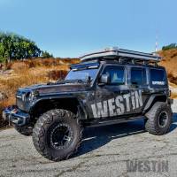 Westin - Westin R5 Nerf Step Bars 5 in. Black Incl. Hardware No Drilling Required For Double Cab - 28-51315 - Image 2