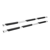 Westin - Westin R5 Modular Wheel to Wheel Nerf Step Bars 5 in. Stainless Steel Incl. Hardware No Drilling Required For Double Cab - 28-534180 - Image 1