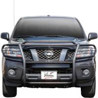 Westin - Westin Sportsman Grille Guard Black Steel Double Hood Bar - 40-2075 - Image 2