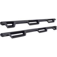 Westin HDX Drop Wheel to Wheel Nerf Step Bars Textured Black Steel Incl. Mounting Bracket Hardware/Install Sheet - 56-534015