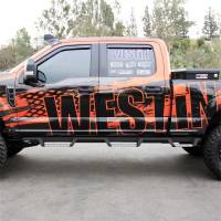 Westin - Westin HDX Stainless Drop Wheel To Wheel Nerf Step Bars Textured Black - 56-5340252 - Image 3