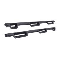 Westin HDX Drop Wheel to Wheel Nerf Step Bars Textured Black Steel Incl. Mounting Bracket Hardware/Install Sheet For Double Cab - 56-534185