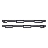 Westin - Westin HDX Drop Wheel to Wheel Nerf Step Bars Textured Black Steel Incl. Mounting Bracket Hardware/Install Sheet For Double Cab - 56-534185 - Image 5