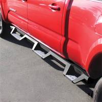 Westin - Westin HDX Stainless Drop Wheel To Wheel Nerf Step Bars Textured Black For Double Cab - 56-5341852 - Image 2