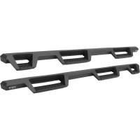 Westin HDX Drop Wheel to Wheel Nerf Step Bars Textured Black Steel Incl. Mounting Bracket Hardware/Install Sheet - 56-534565