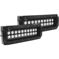 Westin - Westin HDX Flush Mount B-FORCE LED Light Kit Incl. Two 10 in. LED Light Bars w/Wiring Harness - 57-0035 - Image 1