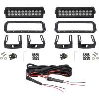 Westin - Westin HDX Flush Mount B-FORCE LED Light Kit Incl. Two 10 in. LED Light Bars w/Wiring Harness - 57-0035 - Image 4