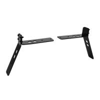 Westin HLR Ladder-Side Load Brackets Black - 57-89025