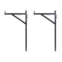 Westin HD Ladder Rack Incl. 30 in. Velcro Support Strap Set Of 2 Black - 57-9015