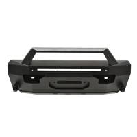 Westin - Westin Pro-Series Front Bumper w/Angular Bull Bar Textured Black - 58-411155ABK - Image 6